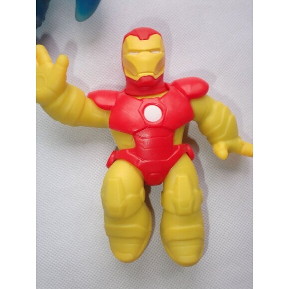 Lot Heroes of Goo Jit Zu Figures Pump Power, Saturnaut, Iron Man - Picture 3 of 5